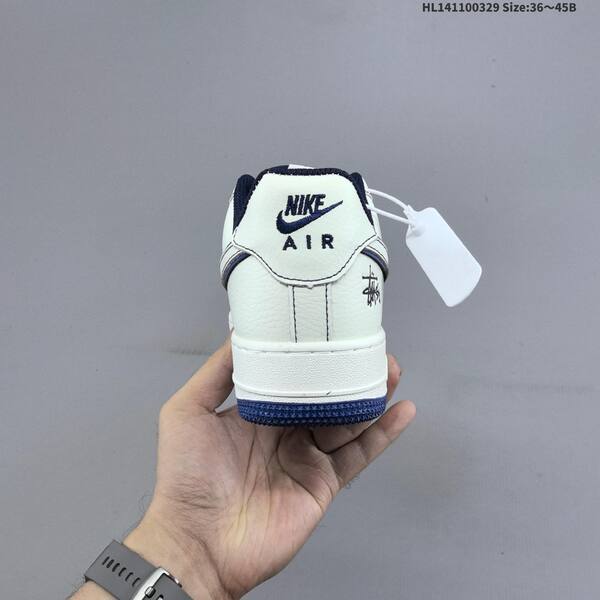 Nike Air Force 1 07 sail white navy blue black EU 36-45 sneaker
