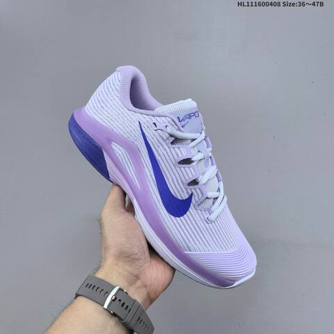 Nike Zoom Vapor 12 HC White Light Purple Dark Purple EU 36-47 Tennis Shoe - Unisex (BS-60899)