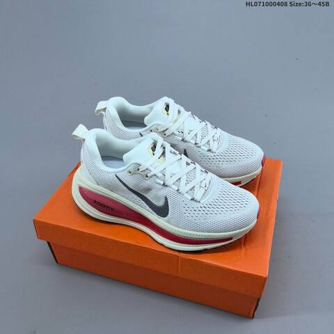 Nike Vomero 18 ReactX Air Zoom White Black Orange Pink Yellow EU 36-45 Running Shoe - Unisex (BS-60889)