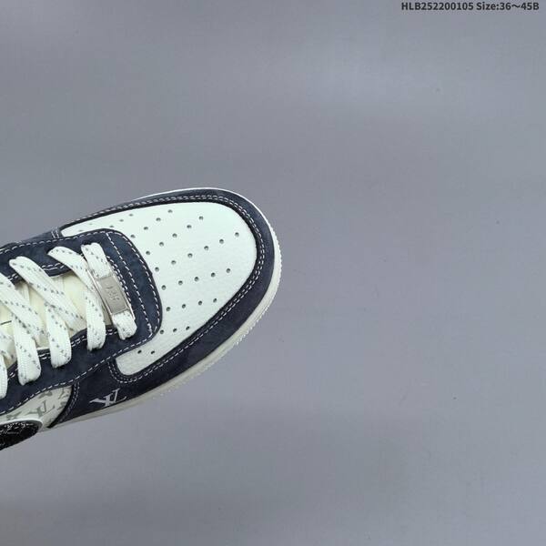 Nike Air Force 1 07 LV8 navy off white black red EU 36-45 sneaker