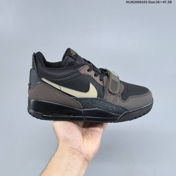 Jordan Legacy 312 Low black/brown/olive EU 36-47.5 basketball
