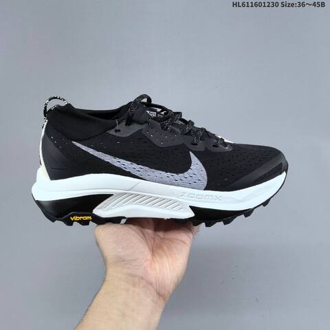Nike ACG Zegama Trail 2 HV8113-005 Black White Grey Orange EU 36-45 Trail Shoe - Unisex (BS-62332)