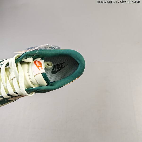 Nike SB Dunk Low Retro DIY dark green cream orange white EU 36-45 skate shoe