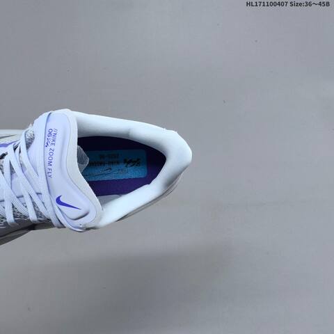 Nike Zoom Fly 6 White Purple Blue Red EU 36-45 Running Shoe - Unisex (BS-60914)