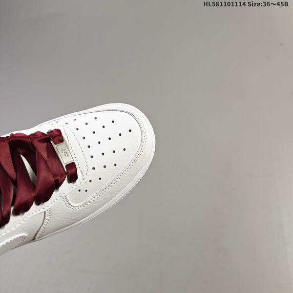 Nike Air Force 1 07 white dark red EU 36-45 sneaker
