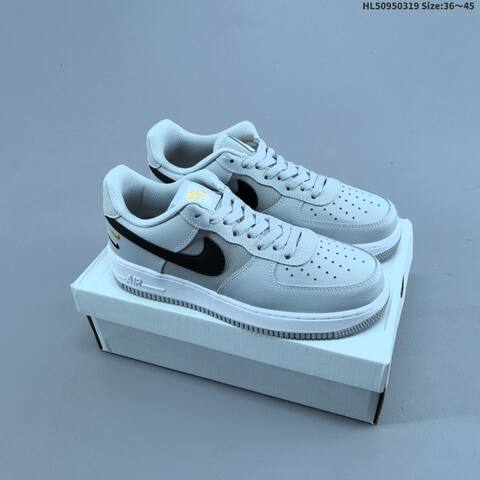 Nike Air Force 1 07 Low White Black Red Gray EU 36-45 Sneaker - Unisex (BS-61262)