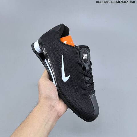 Nike Shox Z HQ7540-001 Black White EU 36-46 Running Shoe - Unisex (BS-62008)
