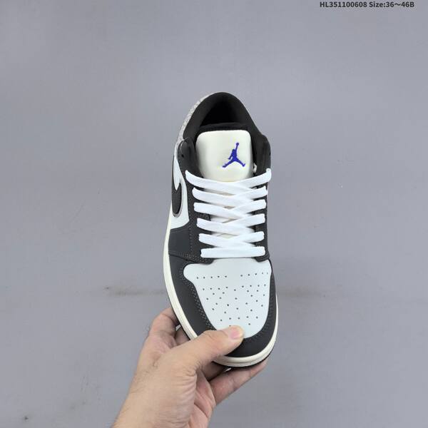 Jordan Air Jordan 1 Low black/white/grey 36~46B casual