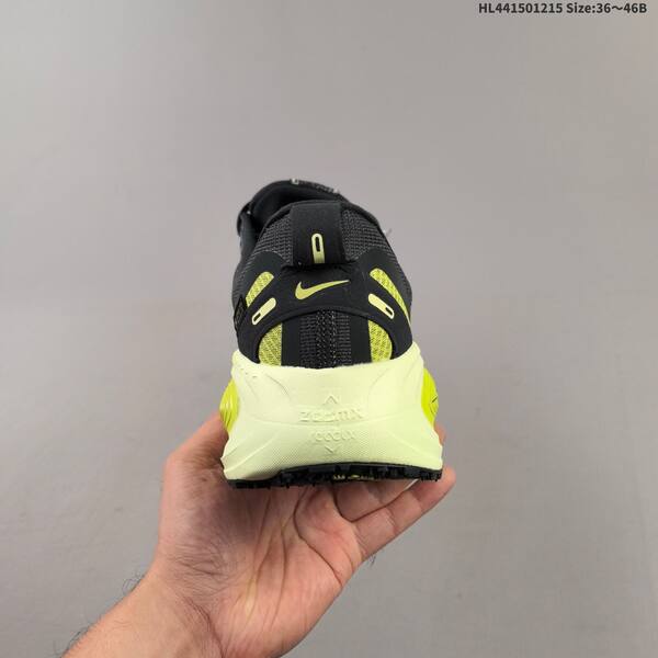 Nike Vomero 18 GTX ReactX Air Zoom dark grey neon yellow pale lime EU 36-46 running shoe