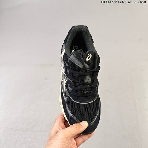 ASICS GEL NYC Black Cream Off White EU 36 45 Running Shoe EU 36-45 Running Sneakers - Unisex (BS-69236)