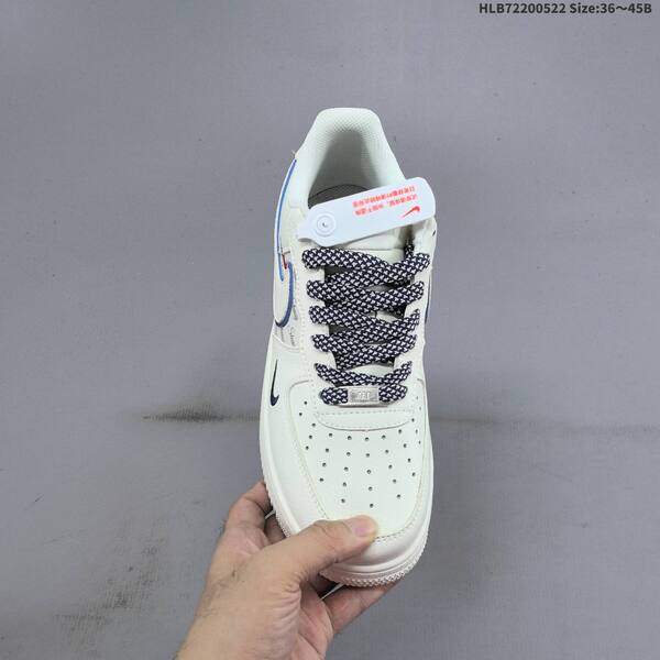 Nike Air Force 1 07 LV8 Stussy off white navy red light blue EU 36-45 sneaker