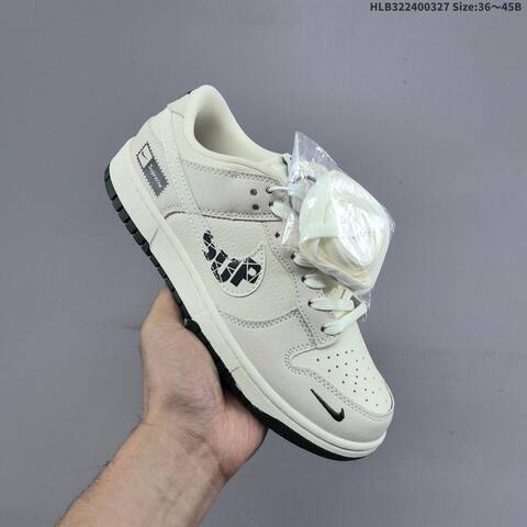 Nike Dunk SB Low Supreme Off White Black EU 36 45 Skate Shoe EU 36-45 - Unisex (BS-61094)