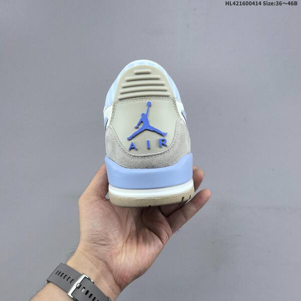 Nike Air Jordan Legacy 312 Low white/grey/light blue 36~46B basketball