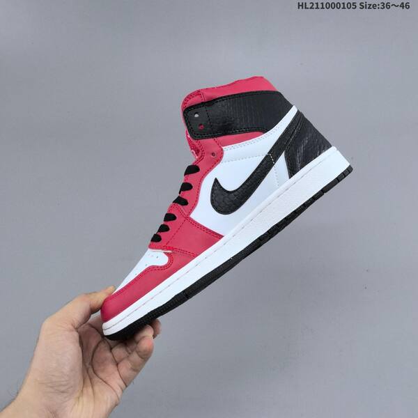 Nike Air Jordan 1 Retro Mid white/black/red 36-46 basketball