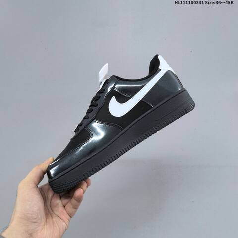 Nike Air Force 1 07 Black White Grey EU 36 45 Sneaker EU 36-45 - Unisex (BS-61008)