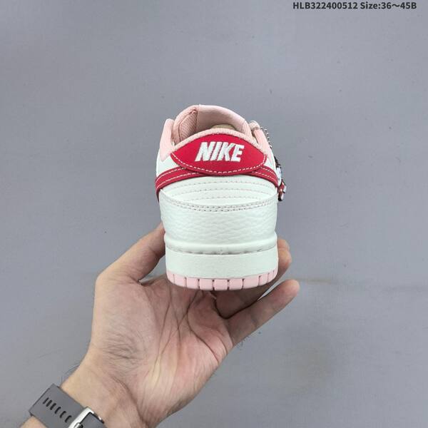 Nike SB Dunk Low white red pink cream EU 36-45 skate shoe