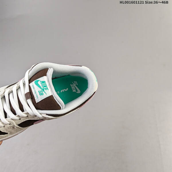 Nike SB Dunk Low Pro grey brown white pink mint EU 36-46 skate shoe