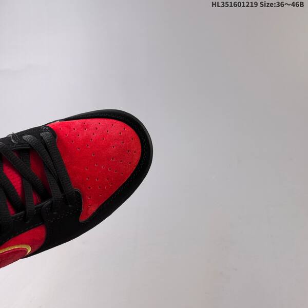 Nike SB Dunk Low Pro red black green gold gum EU 36-46 skate shoe