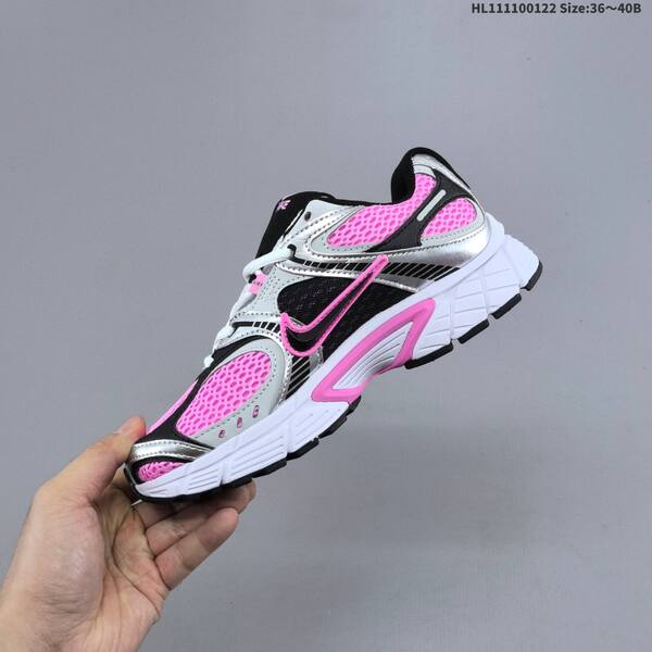 Nike V5 RNR Pink Silver Black White EU 36-40 running shoe
