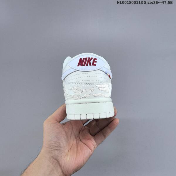 Nike Dunk Low off white white burgundy gold EU 36-47 5 skate shoe