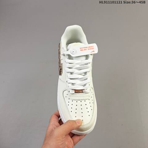 Nike Air Force 1 Low Off White Rose Gold White EU 36-45 Sneaker - Unisex (BS-63352)