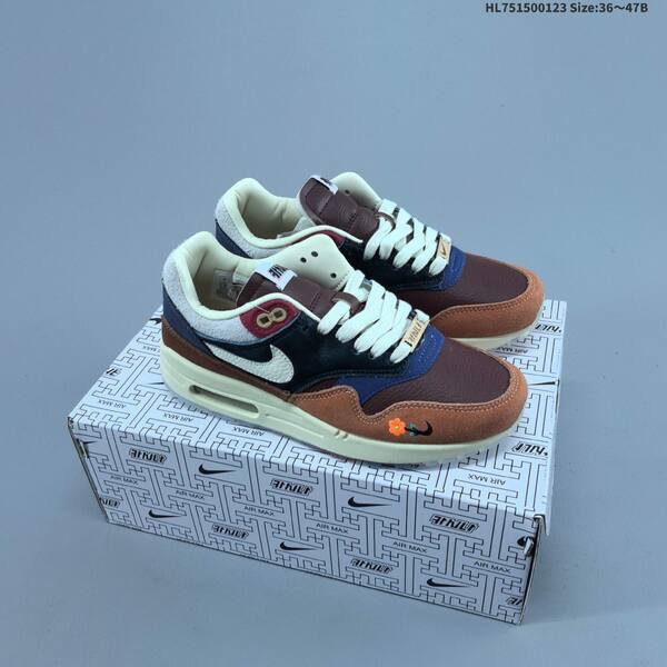 Nike Air Max 1 87 white dark green black pink brown blue cream EU 36-47 sneaker