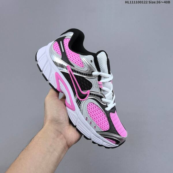 Nike V5 RNR Pink Silver Black White EU 36-40 running shoe