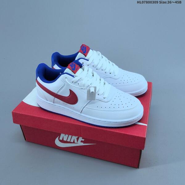 Nike Court Vision 1 Low white black yellow cream EU 36-45 skate shoe