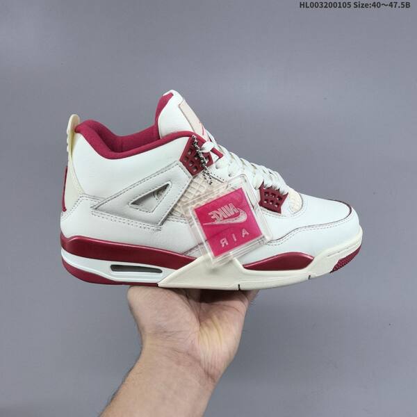 Jordan Air Jordan 4 Retro white / sierra red 40~47.5 basketball