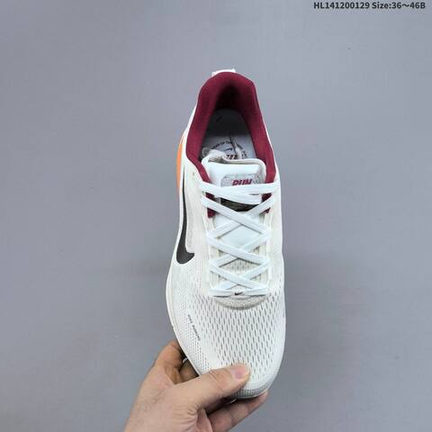 Nike Vomero Plus ReactX Air Zoom Sail Dark Brown Burgundy Orange Yellow EU 36-46 Running Shoe - Unisex (BS-61670)