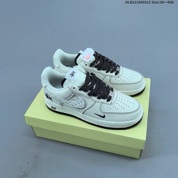 Nike Air Force 1 07 Low white black green EU 36-45 sneaker