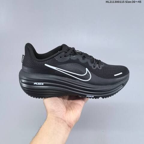 Nike Air Winflo 12 HV9273-001 Black White Blue Volt EU 36-45 Running Shoe - Unisex (BS-61972)