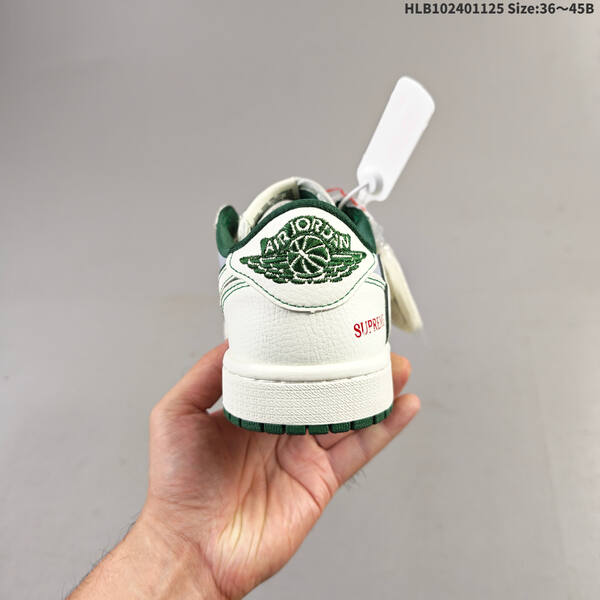 Air Jordan Air Jordan 1 Low x Supreme x Travis Scott x Fragment white/light blue/green EU 36-45 lifestyle