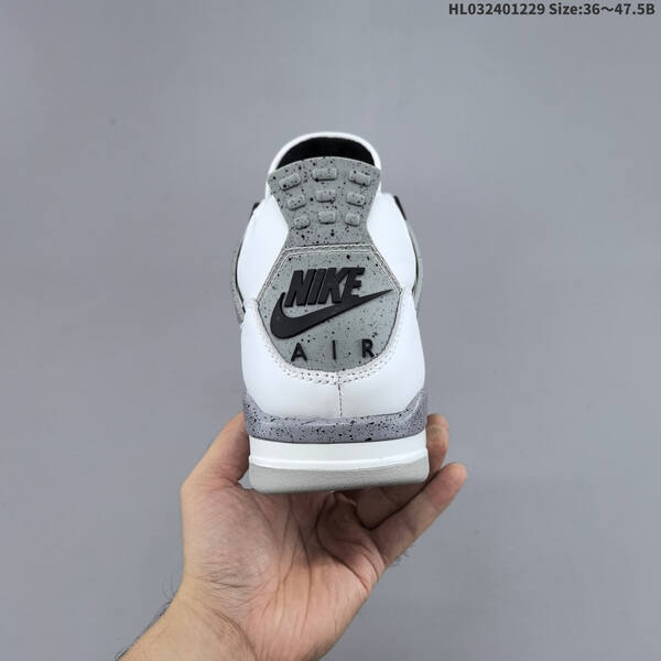 Jordan Air Jordan 4 Retro OG White Cement 36~47.5 basketball