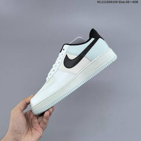 Nike Air Force 1 07 Gore Tex CK2630 004 Sail White Black EU 36-45 Sneaker - Unisex (BS-62105)