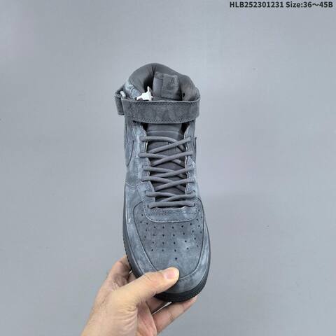 Nike Air Force 1 Mid 07 Dark Grey Black EU 36-45 Sneaker - Unisex (BS-62290)