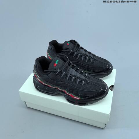 Nike Air Max 95 Undefeated Sail Black Red Green EU 40-46 Sneaker - Men's (BS-60724)