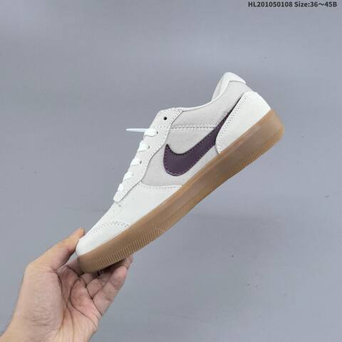 Nike SB Force 58 Light Beige Dark Brown Gum EU 36-45 Skate Shoe - Unisex (BS-62144)