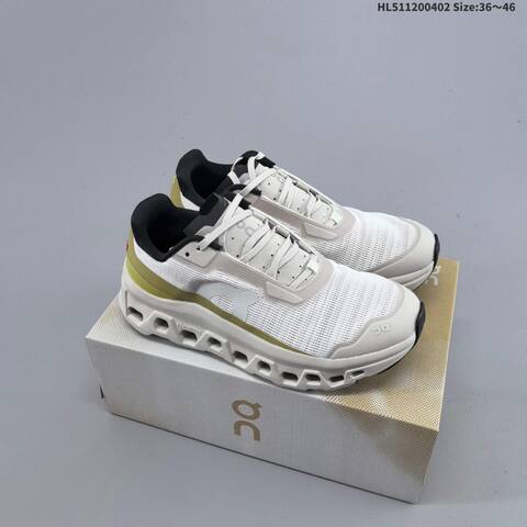 On Running Cloudmonster Void Black White EU 36-46 Running Shoe Running Sneakers - Unisex (BS-69647)