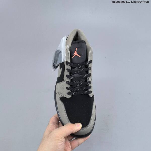 Jordan Air Jordan 1 Low Olive Grey / Black / Grey EU 36-46 lifestyle