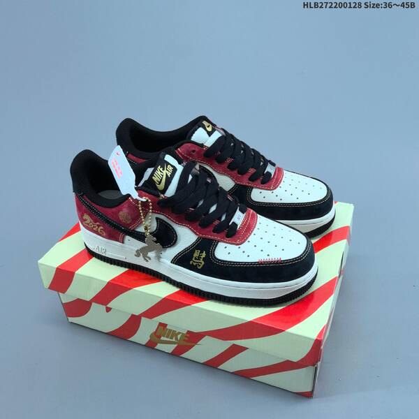 Nike Air Force 1 07 Low White Navy Blue Sail EU 36-45 sneaker