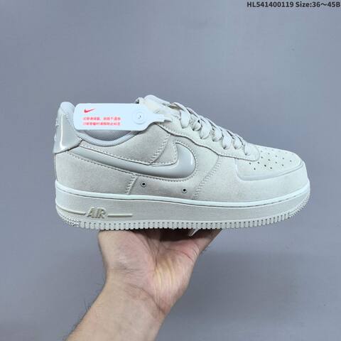 Nike Air Force 1 Low taupe grey light grey