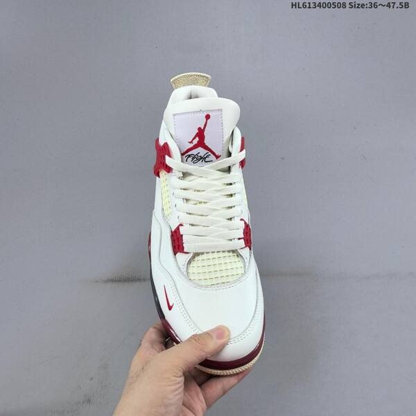 Jordan Air Jordan 4 Nigel Sylvester "Sail Cinnabar" Sail/Cinnabar/Black EU 36-47.5 basketball