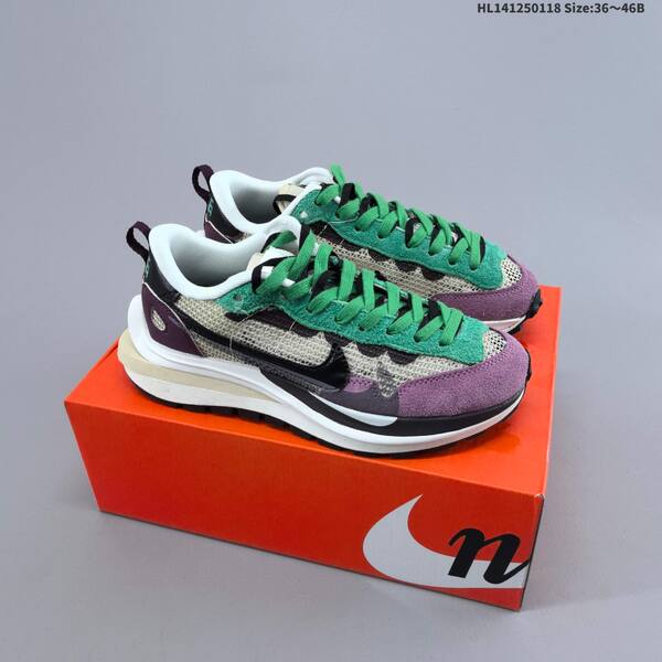 Nike Sacai x Nike VaporWaffle SP 3 0 yellow green black white purple EU 36-46 sneaker