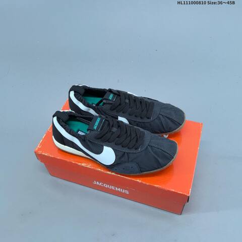 Nike Jacquemus x Nike Air Max 1 The 4s Black White Cream Brown EU 36-45 Sneaker - Unisex (BS-59893)