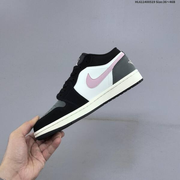 Jordan Air Jordan 1 Low black/white/grey/pink and white/lilac EU 36-46 casual