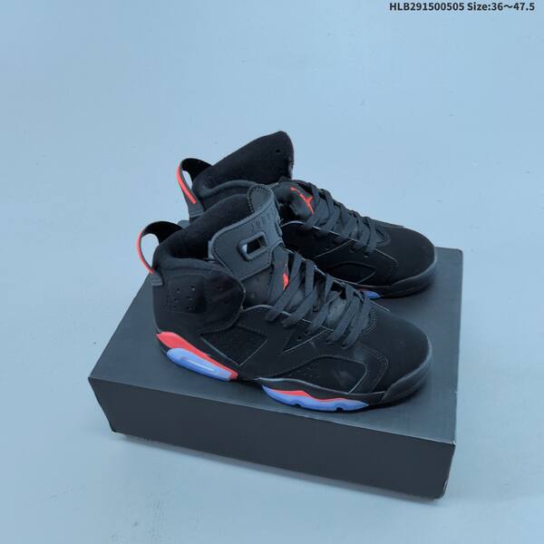 Jordan Air Jordan 6 Retro OG Black/Infrared/Blue EU 36-47.5 basketball