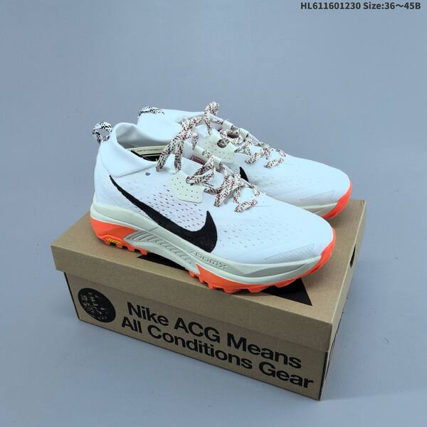 Nike ACG Zegama Trail 2 HV8113-005 black white grey orange EU 36-45 trail shoe