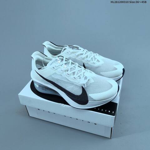 Nike ZoomX Vaporfly NEXT 4 Vaporweave Multicolor Black White Light Blue EU 36-45 Running Shoe - Unisex (BS-61393)