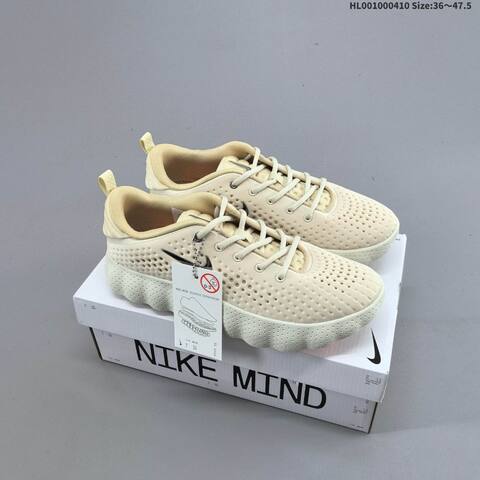 Nike Mind 002 Beige Light Green Silver EU 36-47 5 Running Shoe - Unisex (BS-60851)